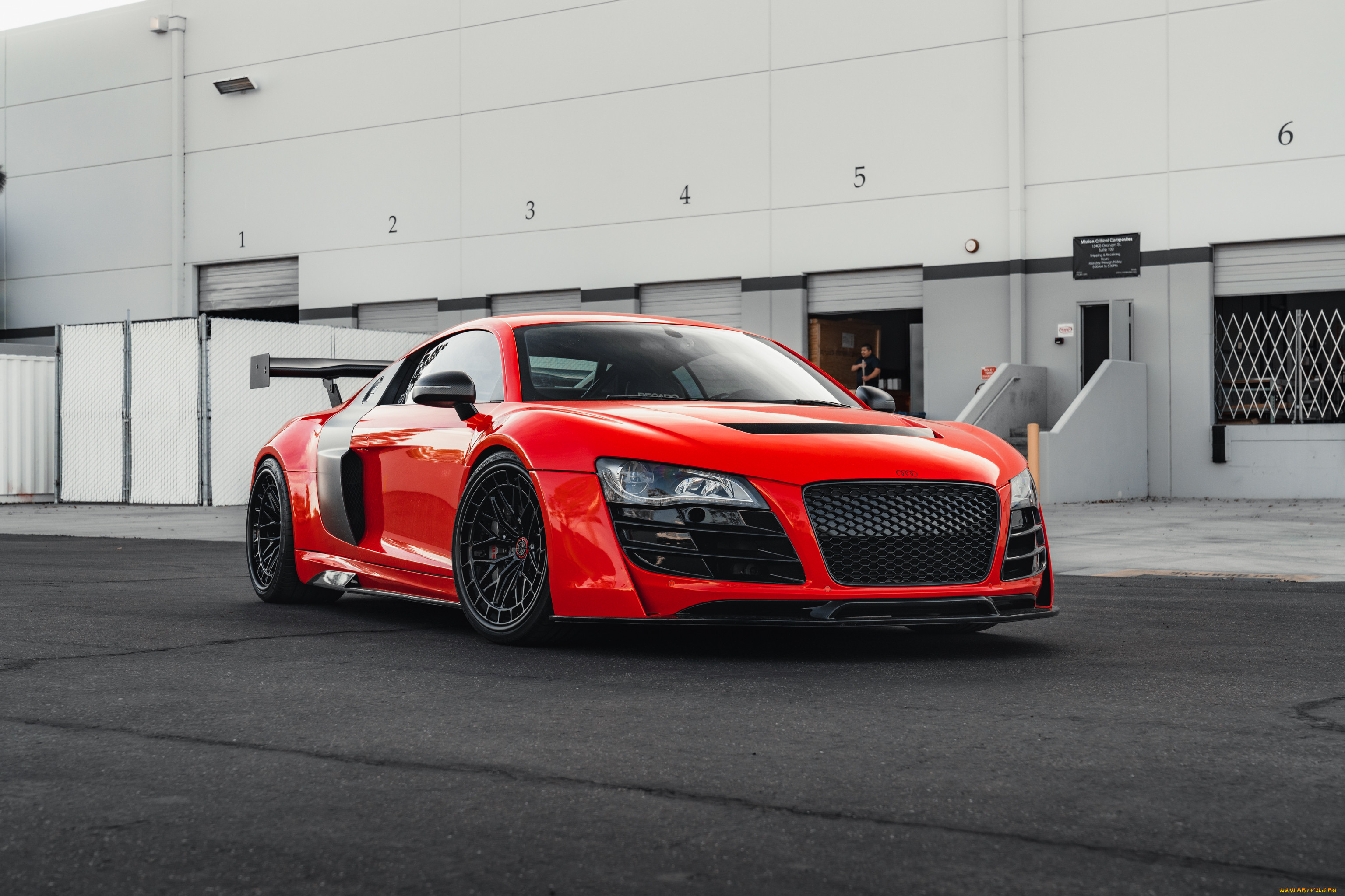 audi r8, , audi, r8, sportcar, supercar, red